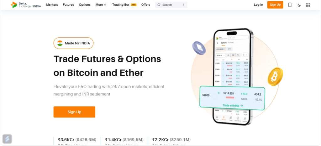 delta exchange india