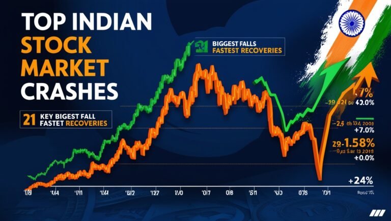 The Resilience of the Indian Stock Market: A Look at Its Biggest Crashes and Remarkable Recoveries