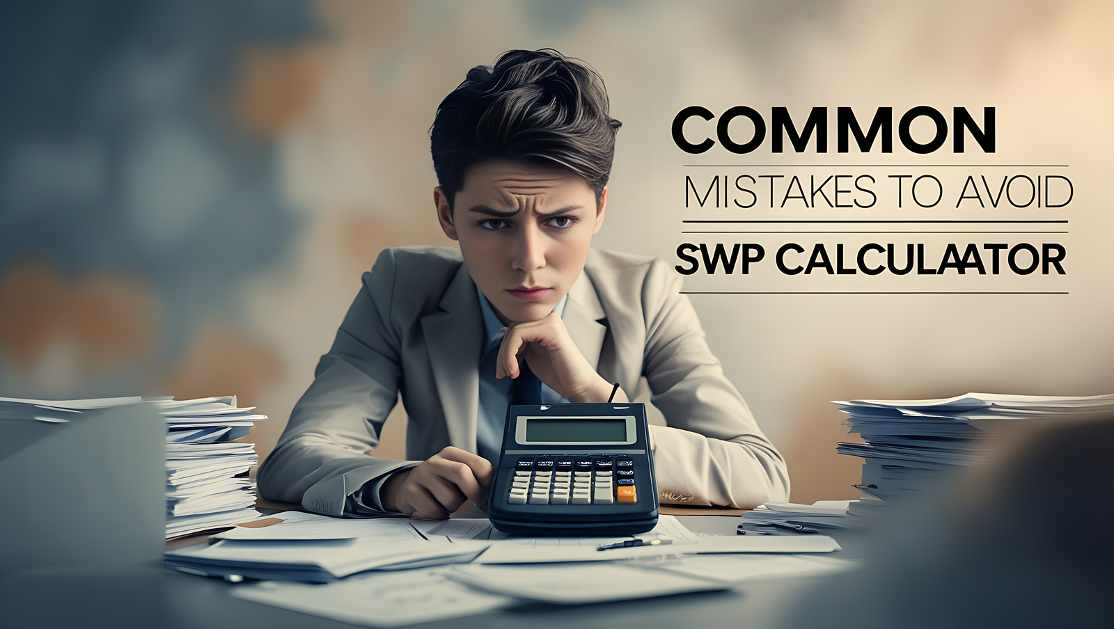 Common Mistakes to Avoid with SWP Calculator