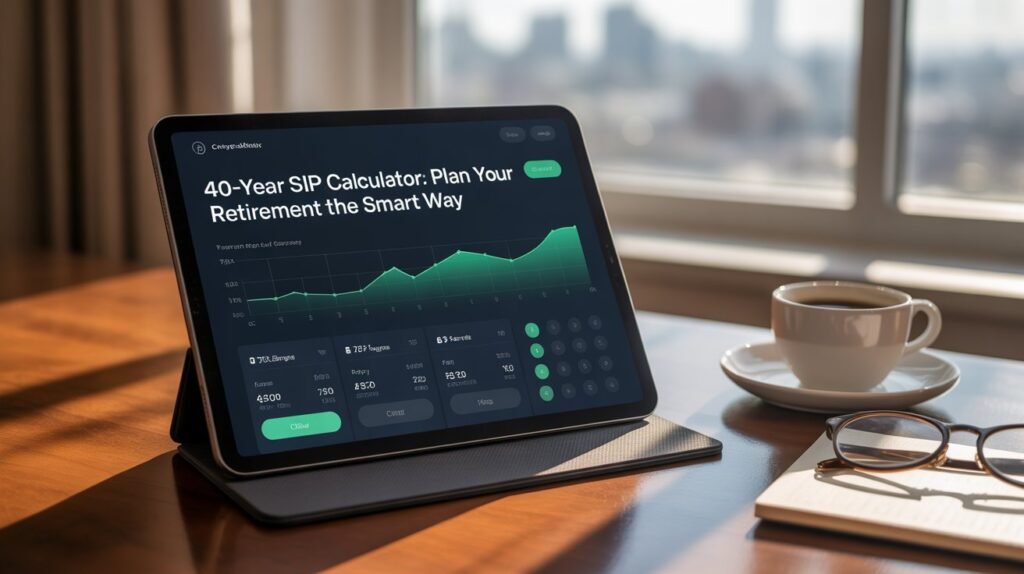40-Year SIP Calculator Plan Your Retirement the Smart Way